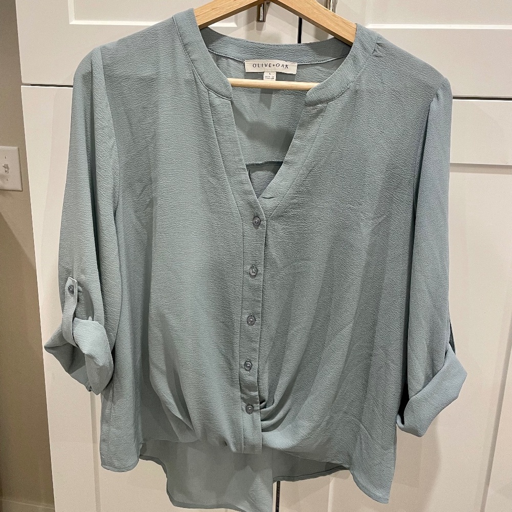 Olive & Oak Relaxed Button Down